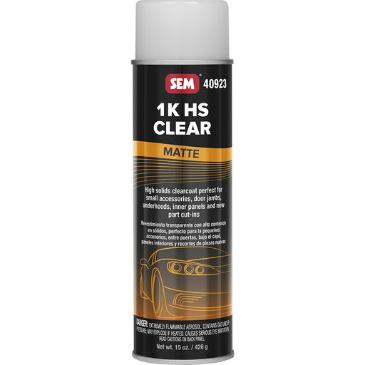 SEM 1K HS Clear  20oz Aerosol Can  Matte Finish 40923