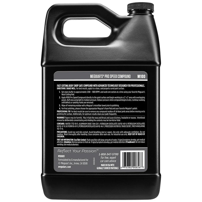 Meguiars Pro Speed Compound  1 Gallon M10001