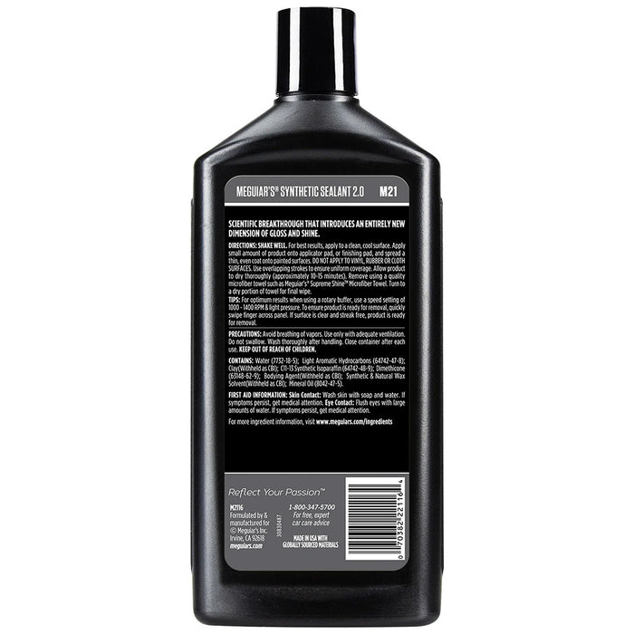 Meguiars Professional Synthetic Sealant 20  16oz M2116