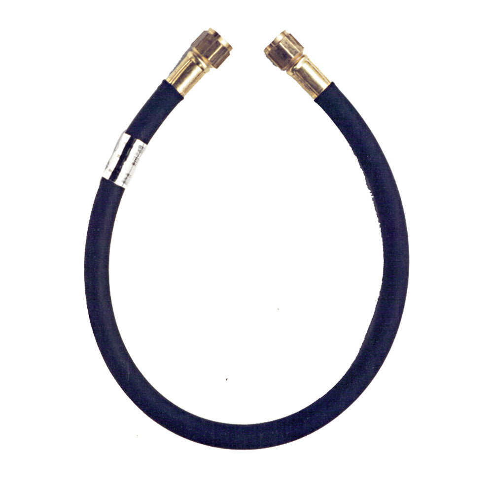 Trident Marine 15 HighPressure Supply Hose w38 Female Swivel Flare Fitting on Each End 10143838180