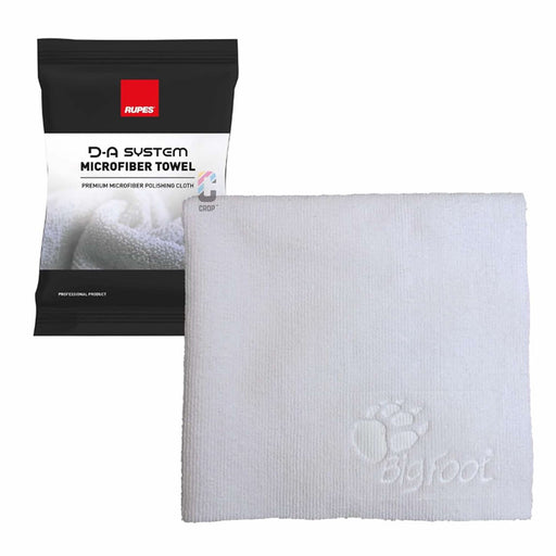 RUPES DA System Microfiber Towel 16x16  White 9BF9070