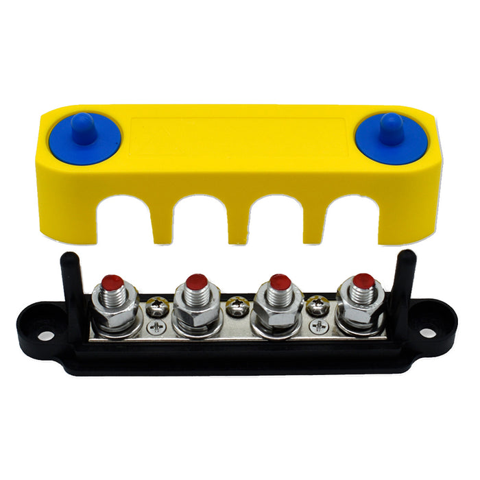 Bluewater Common Stud 4 Gang Positive Terminal Busbar wCover 313738B023