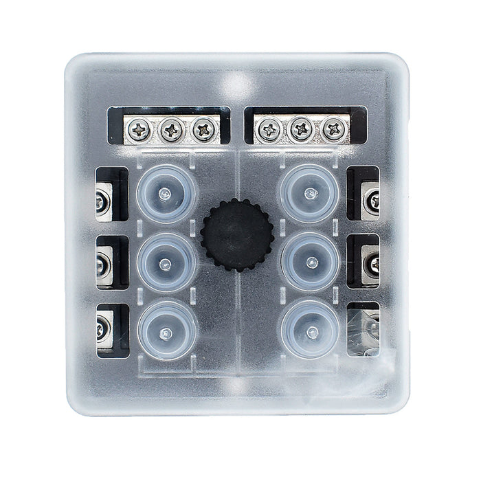 Bluewater 6 Position Beaker Block wCover 32002001006