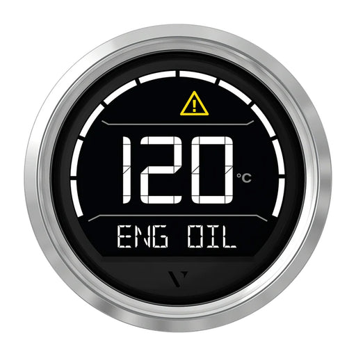 Veratron VL Digital 52 wTriangular Chrome Bezel B00205703