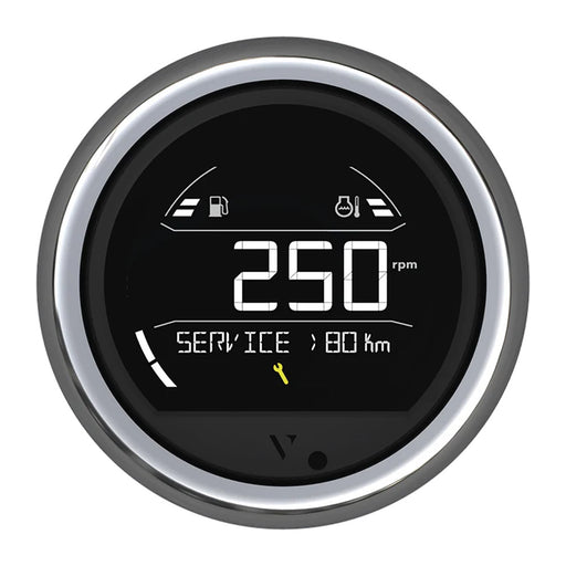 Veratron VL Digital 85 wRound Chrome Bezel B00205804