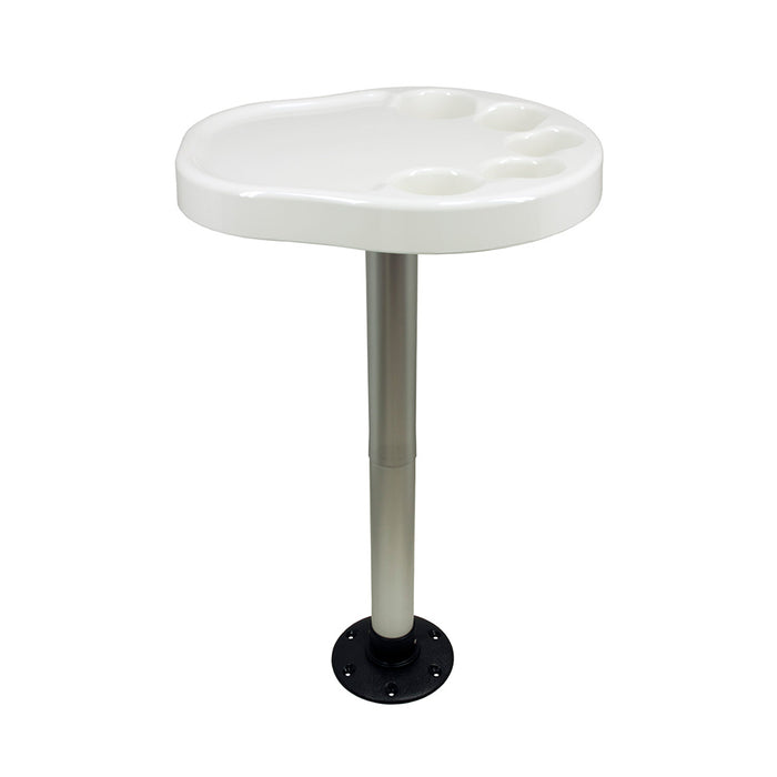 Springfield Party Platter ThreadLock Surface Mount Table Package  White 1690901