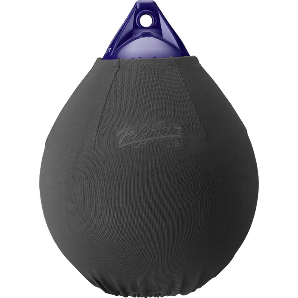 Polyform Elite Boat Fender Cover fA4  Ball Style  Graphite EFCA4 GRAPHITE