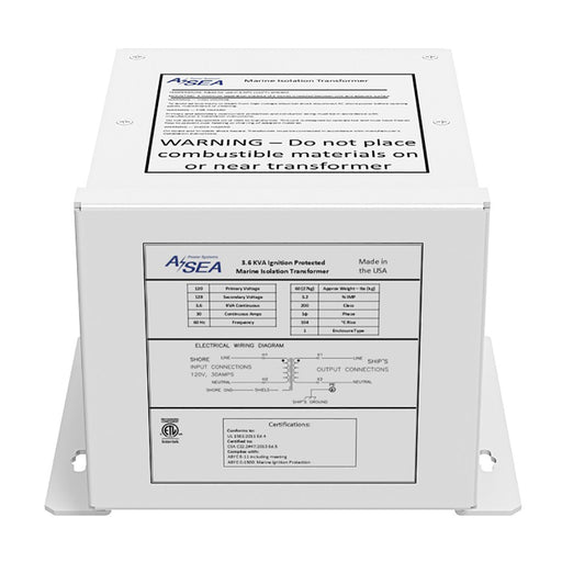 ASEA Power Systems 12 kVA Isolation Transformer 634103