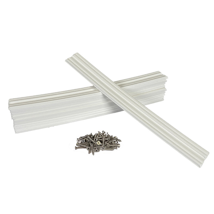 Caliber Marine Slides 15x15 White 10Pack 23031