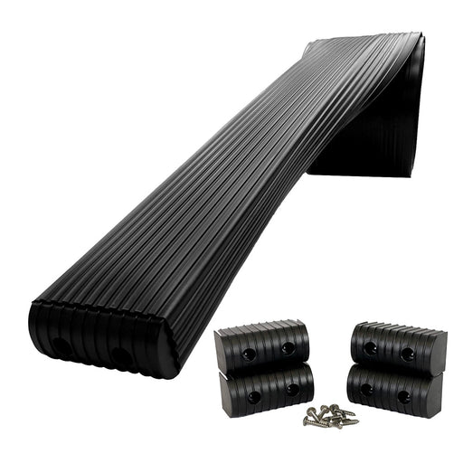 Caliber BunkWrap Kit  Black 16 x 2 x 4 Roll  4 Caps  HRDW Roll  4 Endcaps  Stainless Steel Hardware 23050BK