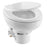 Dometic MasterFlush 7160 White Electric Macerating Toilet wOrbit Base Raw Water Flush  12V 9610007274
