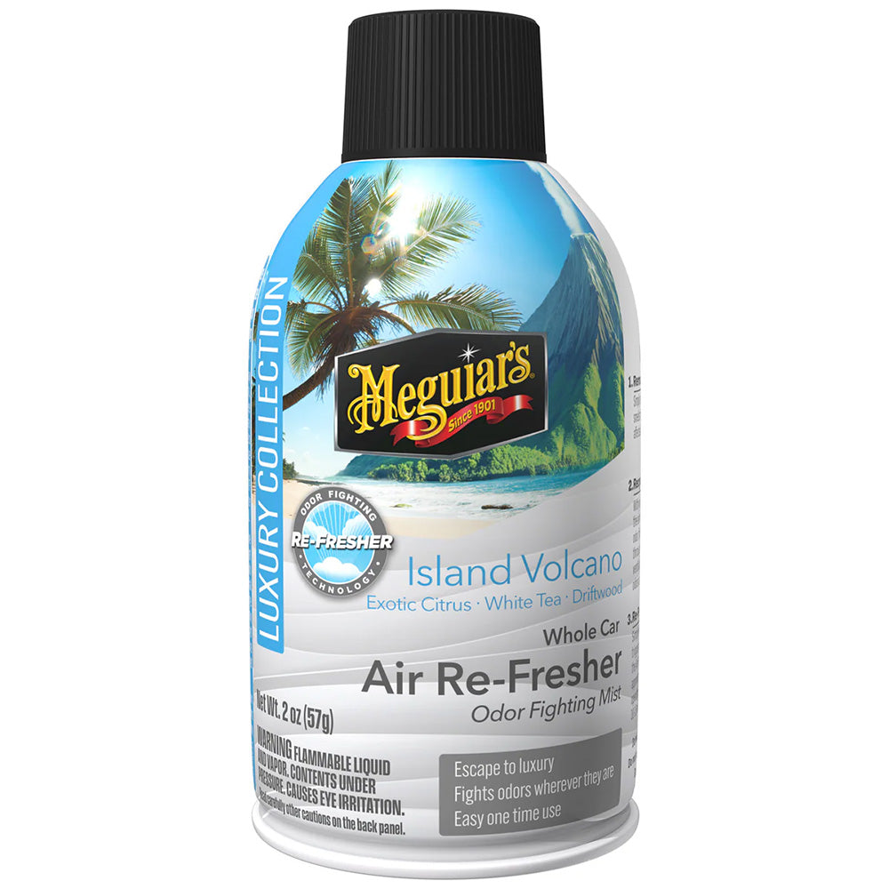 Meguiars Island Volcano Whole Car Air ReFresher Aerosol  2oz G262502