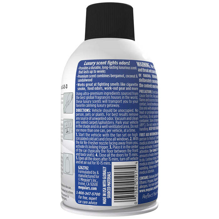 Meguiars Stargazer Whole Car Air ReFresher Aerosol  2oz G262702