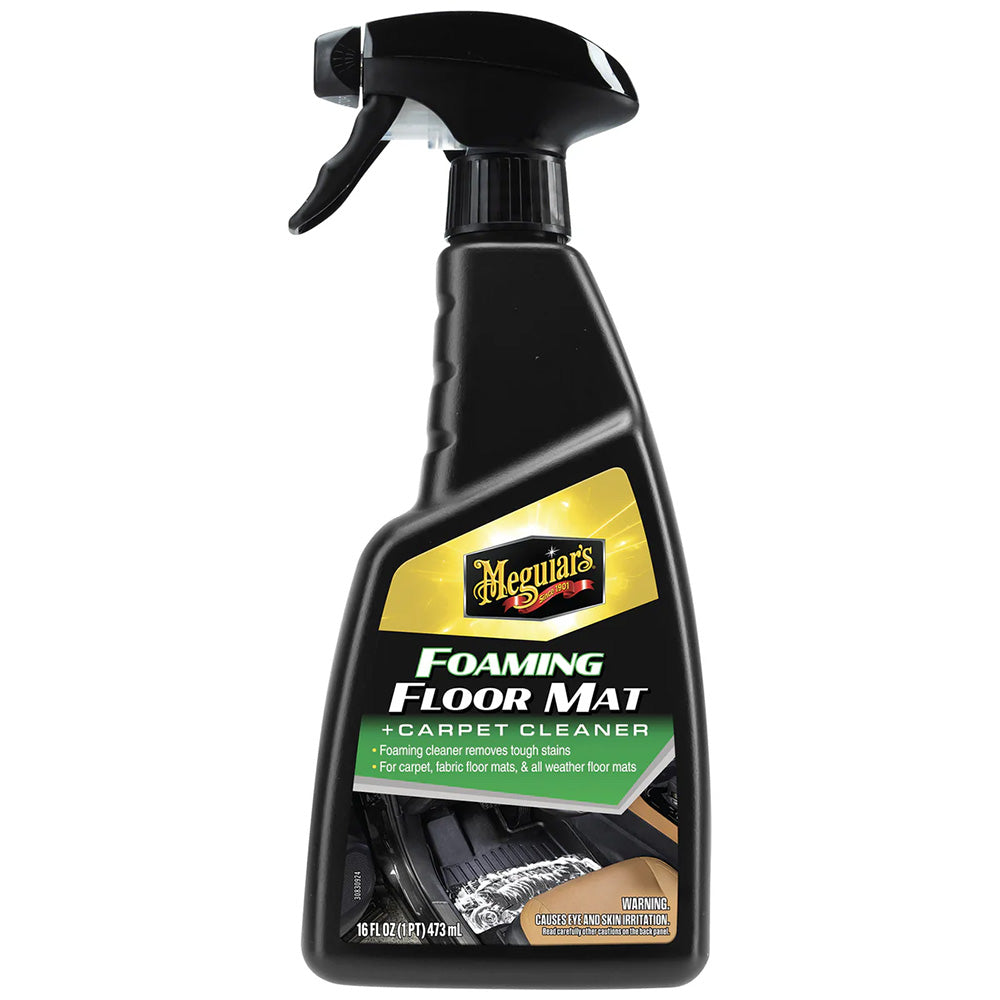 Meguiars Foaming Floor Mat  Carpet Cleaner  16oz G262816