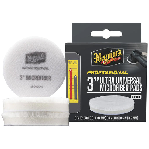 Meguiars Professional 3 Ultra Universal Microfiber Pads 3Pack M3MFP3