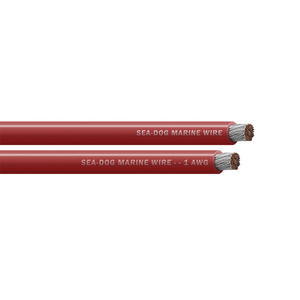SeaDog 1 AWG Red Battery Cable  300 8001025
