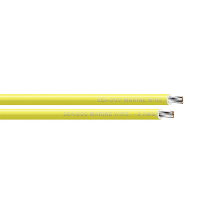 SeaDog 8 AWG Yellow Primary Wire  500 8008037