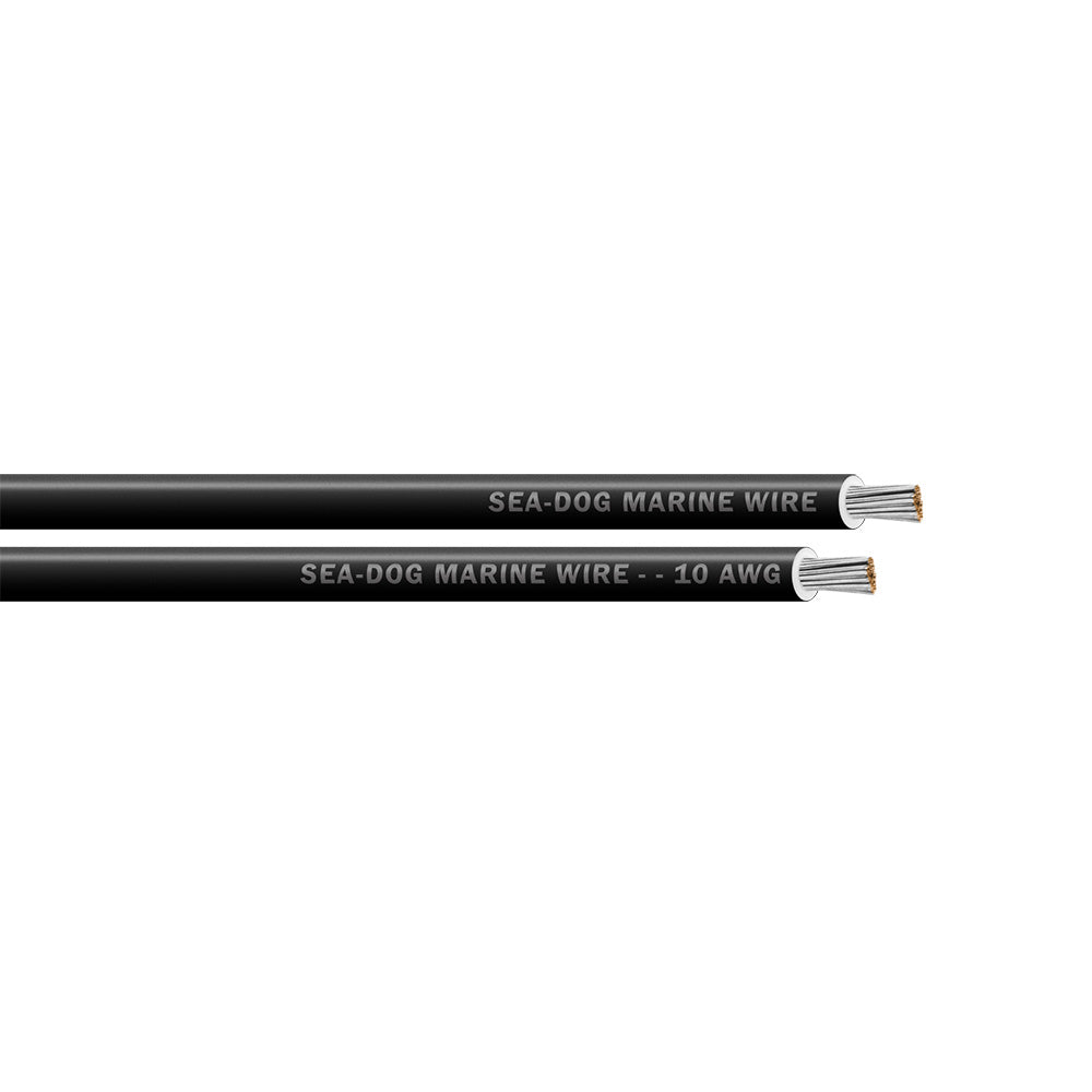 SeaDog 10 AWG Black Primary Wire  500 8010017