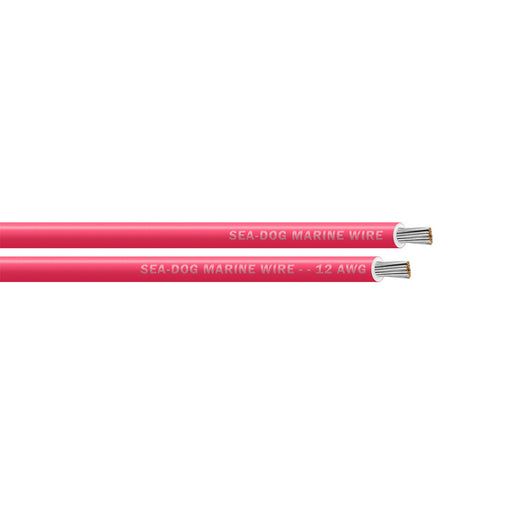 SeaDog 12 AWG Pink Primary Wire  400 8012096