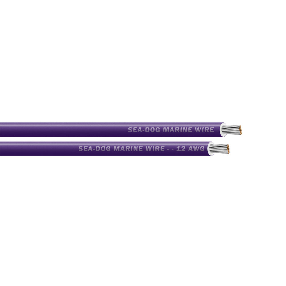 SeaDog 12 AWG Purple Primary Wire  250 8012104
