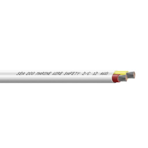 SeaDog 122 AWG Flat Duplex Safety Wire  RedYellow  100 8012222