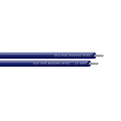 SeaDog 14 AWG Dark Blue Primary Wire  500 8014067