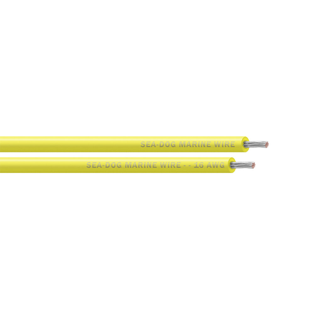 SeaDog 16 AWG Yellow Primary Wire  250 8016034