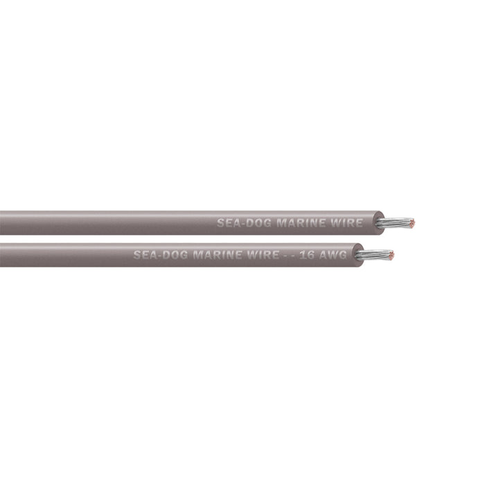 SeaDog 16 AWG Grey Primary Wire  1000 8016119