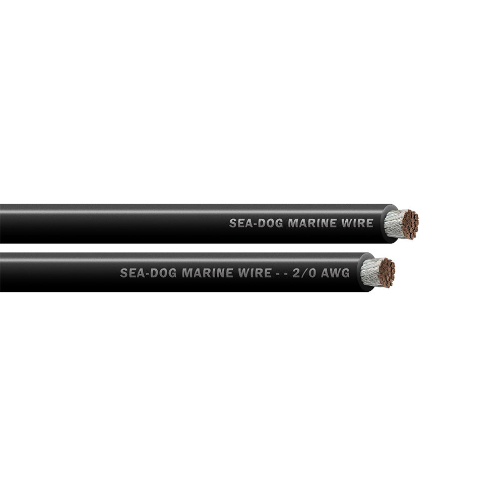 SeaDog 20 AWG Black Battery Cable  25 8021010