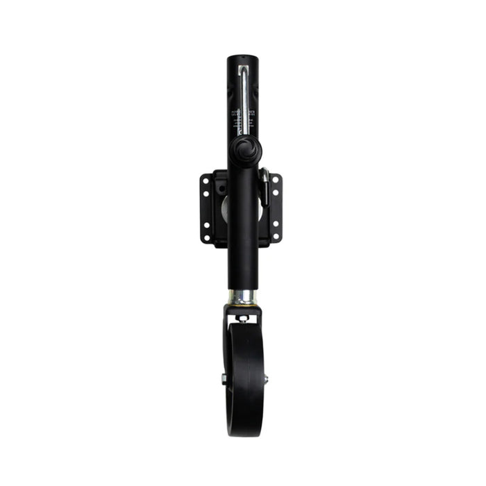 Powerwinch Select Series Jack  1500lb WeldOn Single Wheel Carbon Black 21400J1500W1BR