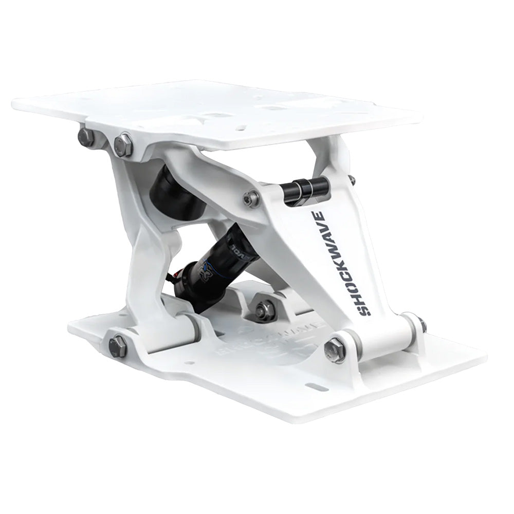 Shockwave S5LW Suspension Base  White SW05026W