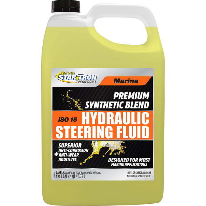 Star brite Hydraulic Steering Fluid  ISO 15 Marine Synthetic Blend  1 Gallon 18500