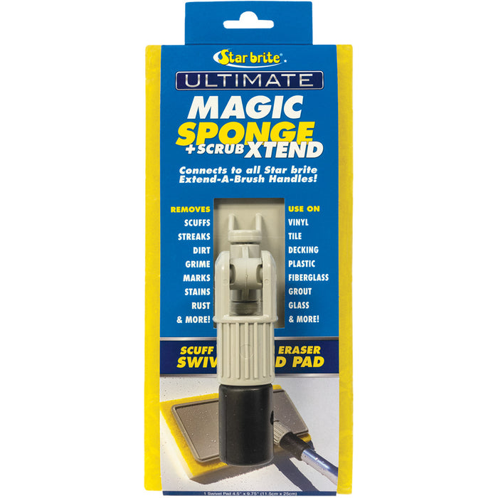 Star brite Magic Sponge  Scrub XTEND wFlex Head fPool RV Boat 41010