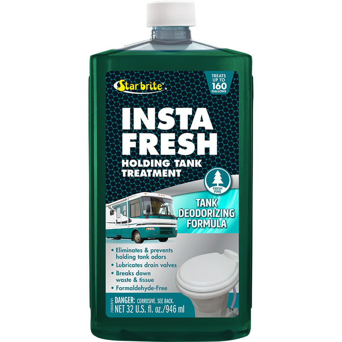 Star brite Instafresh Holding Tank Treatment  Fresh Pine Scent  32 oz 72832