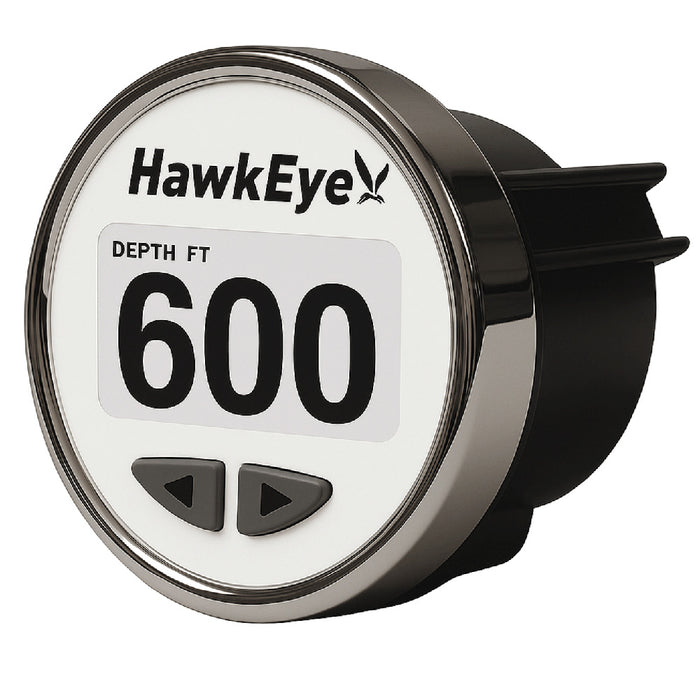 HawkEye DepthTrax Edge InDash Depth Finder  HD Color Display  600 Max Depth  TM Transducer DT3BXTM