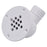 TM Marine 90Degree Cockpit Scupper Drain  White CSD92DP
