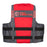 Full Throttle Adult Nylon Life Jacket  LXL  BlackRed 11220010005026