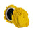 Lake Country Yellow Curved Edge Twisted Acrylic  Wool Pad 8 x 15 12200LC