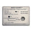 SafeTAlert 25 Series Surface Mount Dual Carbon MonoxidePropane Alarm  12V Hardwire  White 25741WT