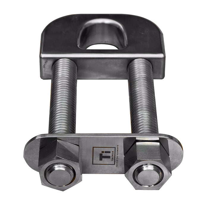 TiTackle Titanium Transom D Ring  6 Long Stud TTTRANSOMDRING