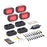 HEISE RGB Wide Angle Rock Light Kit 4Pack HERGBK4