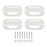 HEISE Rock Light White Cover 4Pack HERLC4W