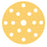 RUPES MULTIPURPOSE Paper Abrasive Discs 150mm 6  15 Holes  P180 Grit Box of 100pcs 945PD180