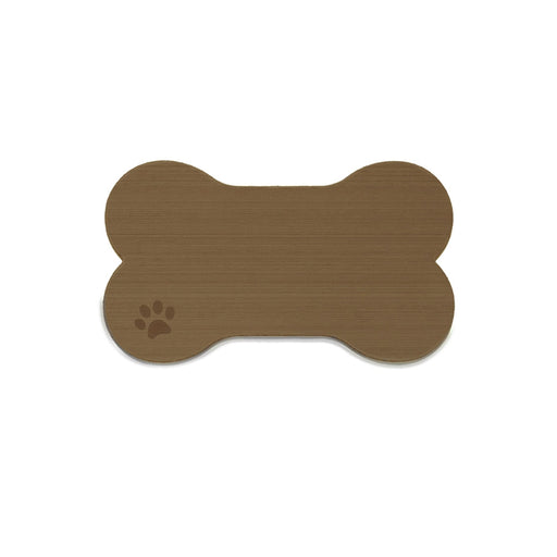 SeaDek Dog Bowl Mat  CappuccinoBlack  Small  12 x 21 6271391090