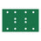 RUPES PROCUT Film Abrasive Sheet 80mm x130mm 315 x 51  12 Holes  P120 Grit Box of 100pcs 945FB120