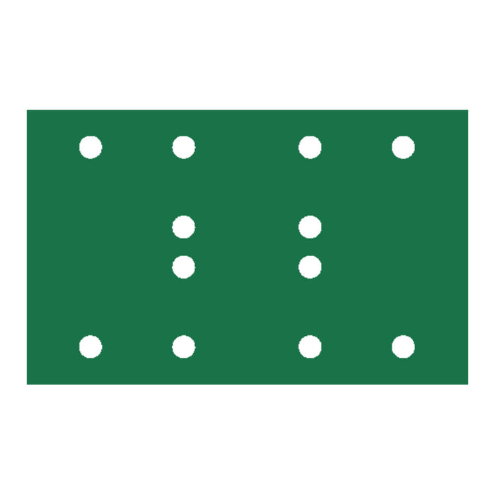 RUPES PROCUT Film Abrasive Sheet 80mm x130mm 315 x 51  12 Holes  P60 Grit Box of 100pcs 945FB060