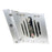 Bobs Machine 14 Setback Action Series Hydraulic Jack Plate  Silver 100114001NOPCNOSPNNG