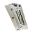 Bobs Machine 6 Extreme Gen 3 Action Series Jack Plate  Silver 100606005NOPCNOSPNNG