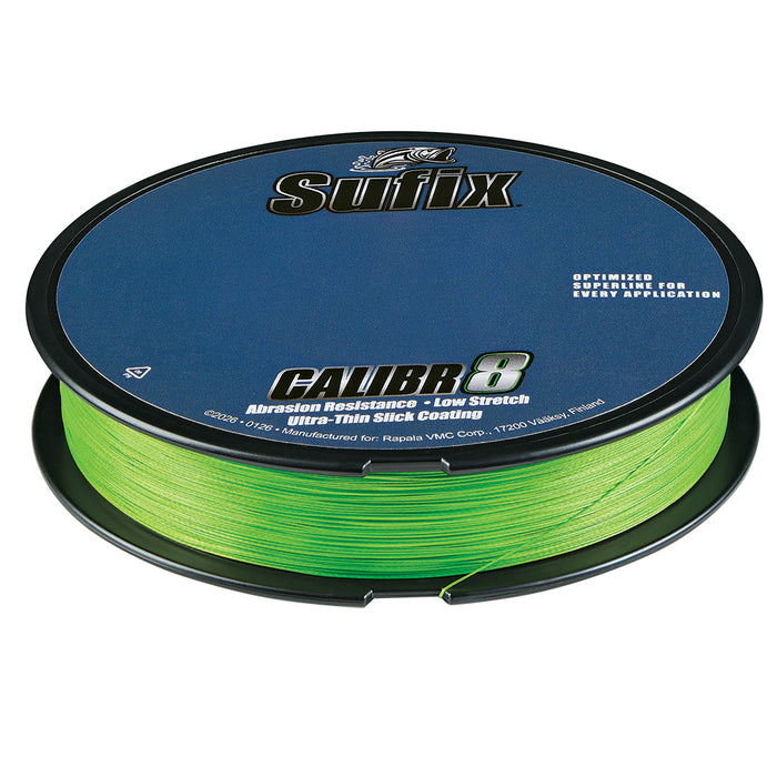 Sufix Calibr8 Braid 300yds 40lb  Neon Lime 694140L