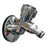 Flushmaster Quarter Turn Quick Connect Water Spigot  45Degree SMQCWS45